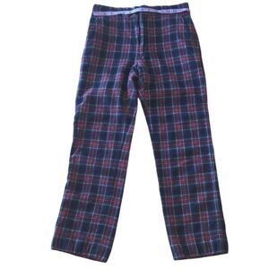 Pendleton Red and Blue Plaid Men's Pants